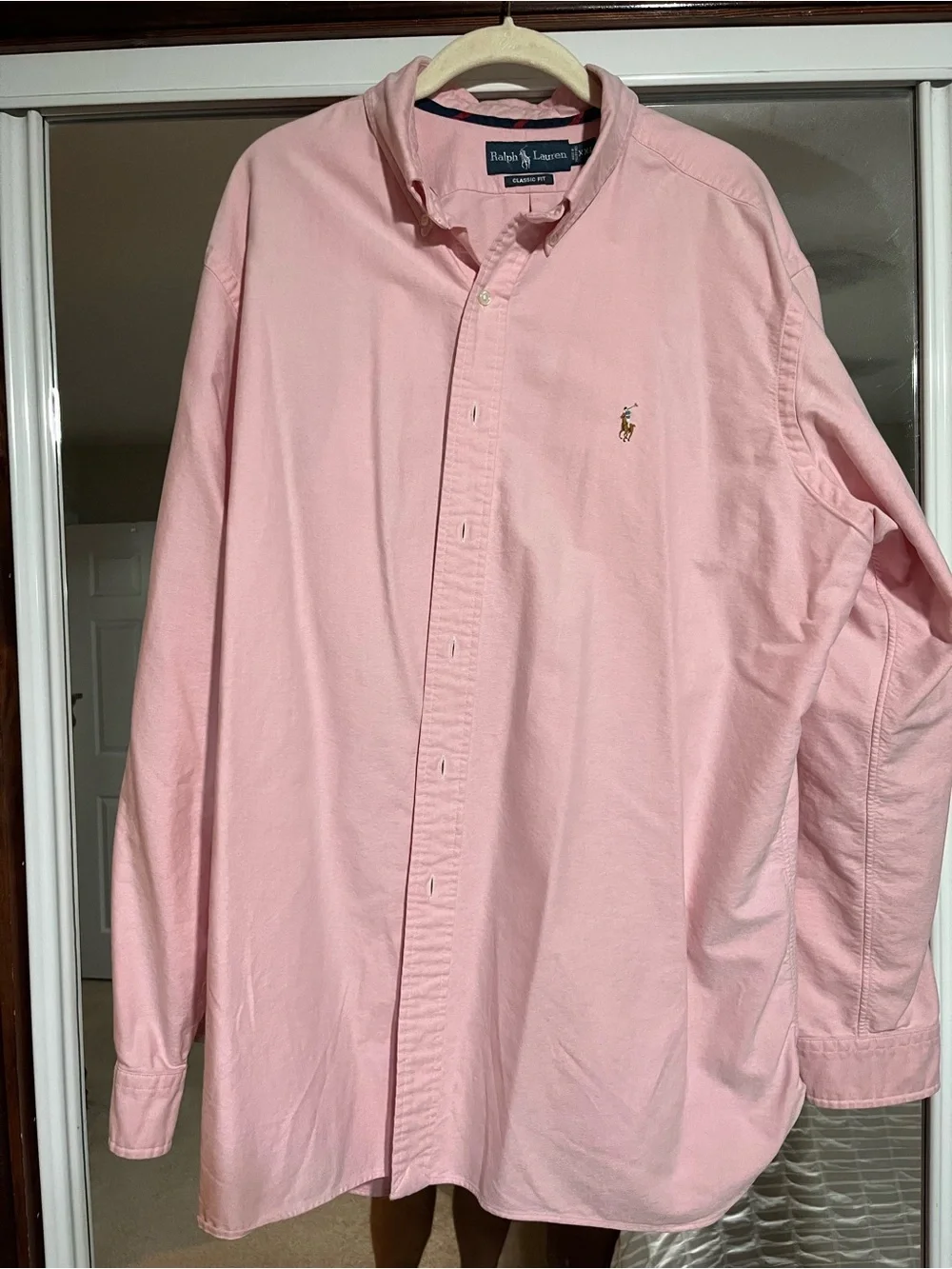 Ralph Lauren Pink Button-Down Oxford Shirt